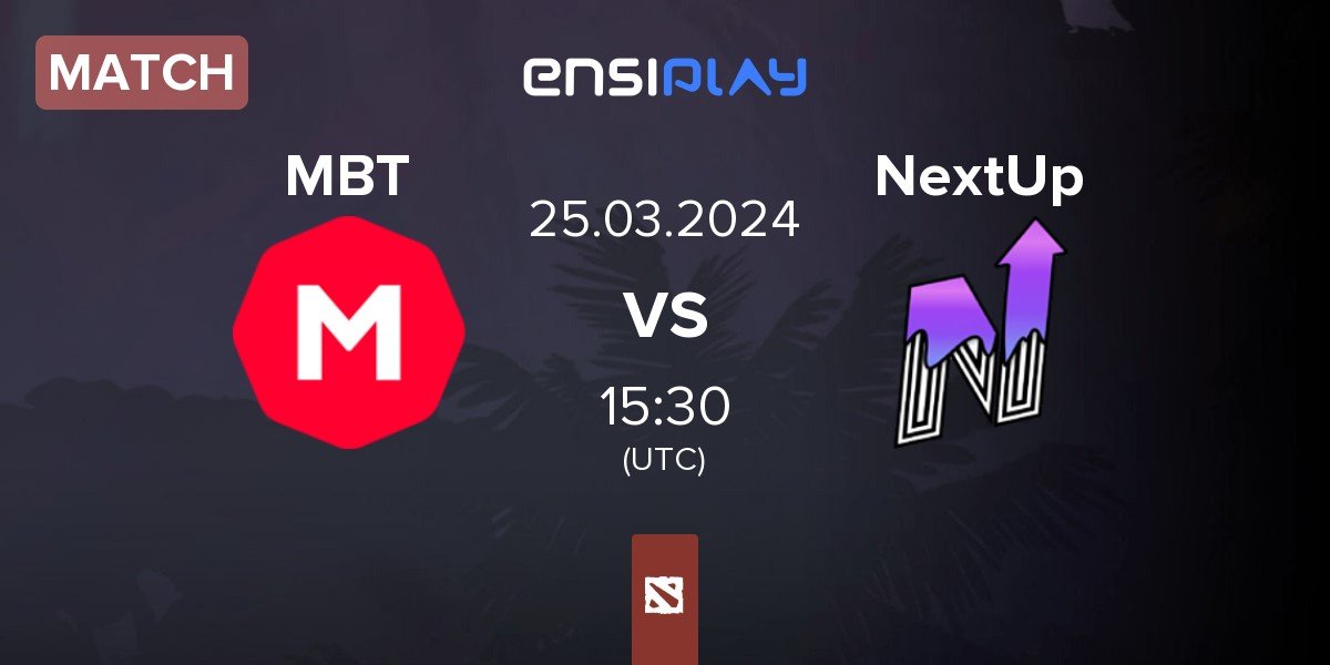 Match MarsBet Team MBT vs NextUp | 25.03