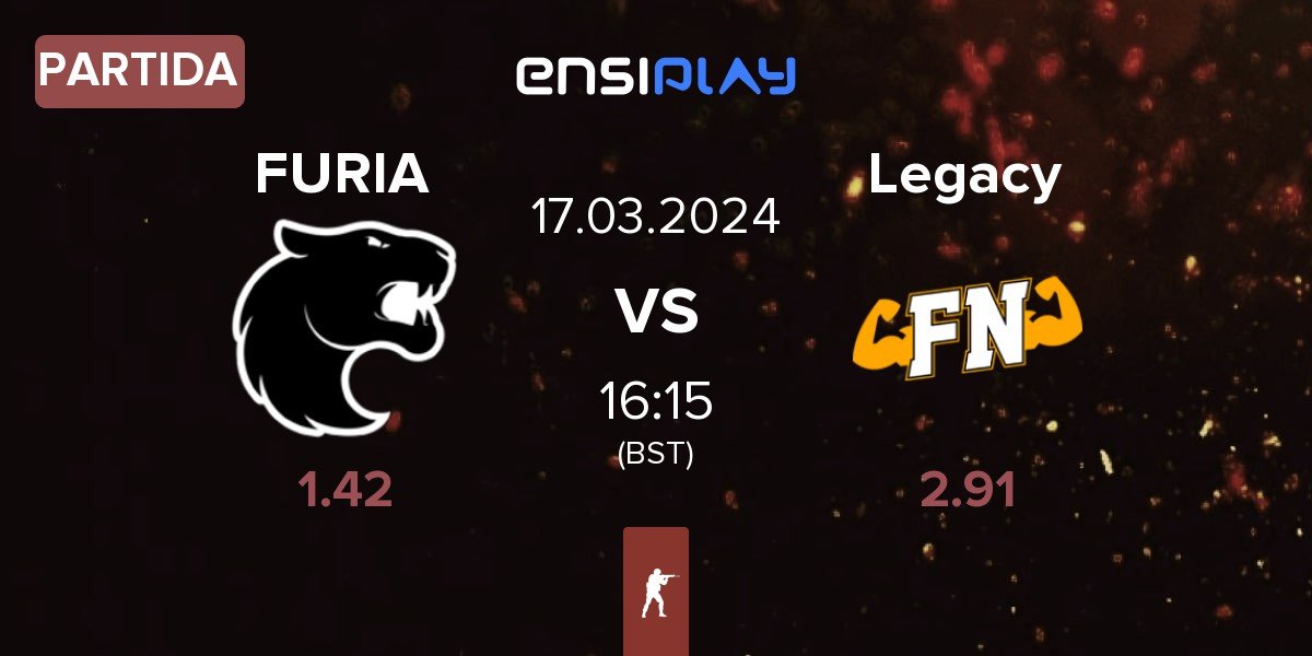 Partida FURIA Esports FURIA vs Legacy | 17.03