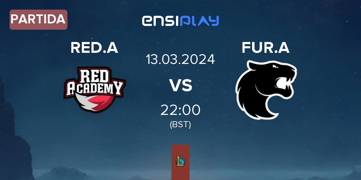 Partida RED Academy RED.A vs Furia Academy FUR.A | 13.03