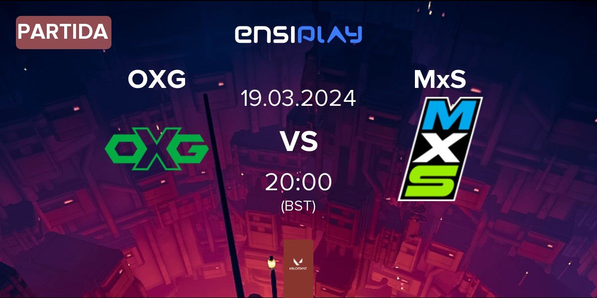 Partida Oxygen Esports OXG vs Moist x Shopify Rebellion MxS | 19.03