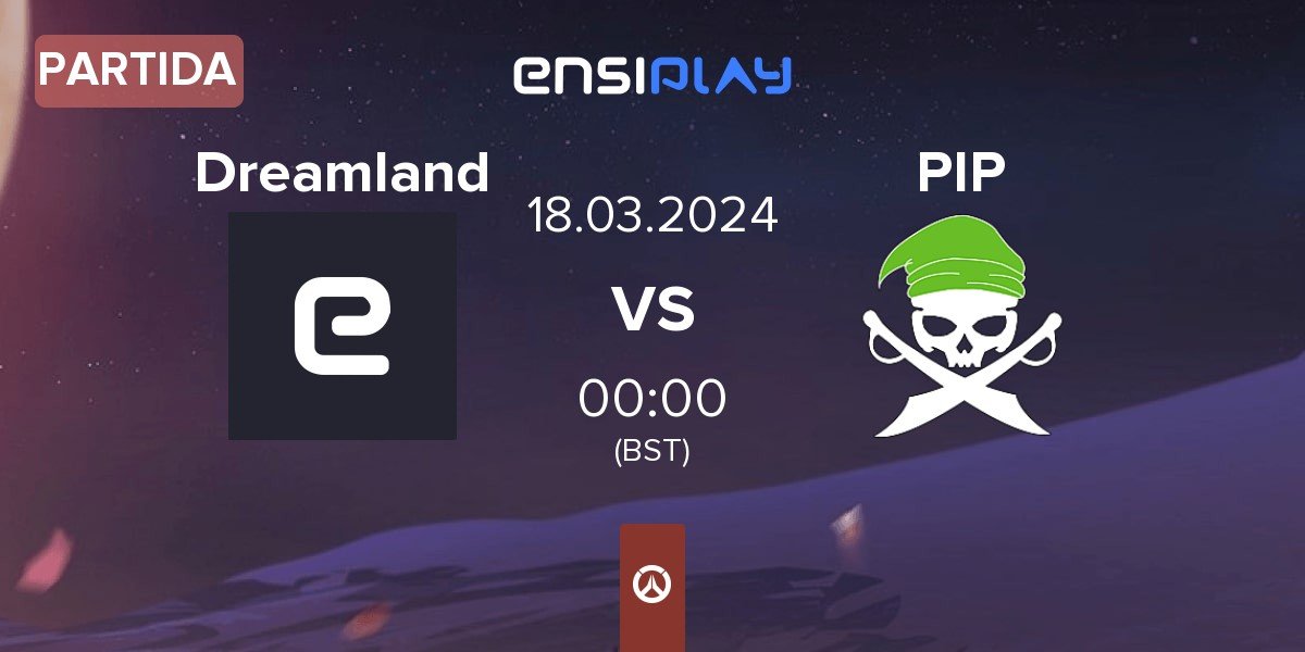 Partida Dreamland vs Pirates in Pyjamas PIP | 17.03