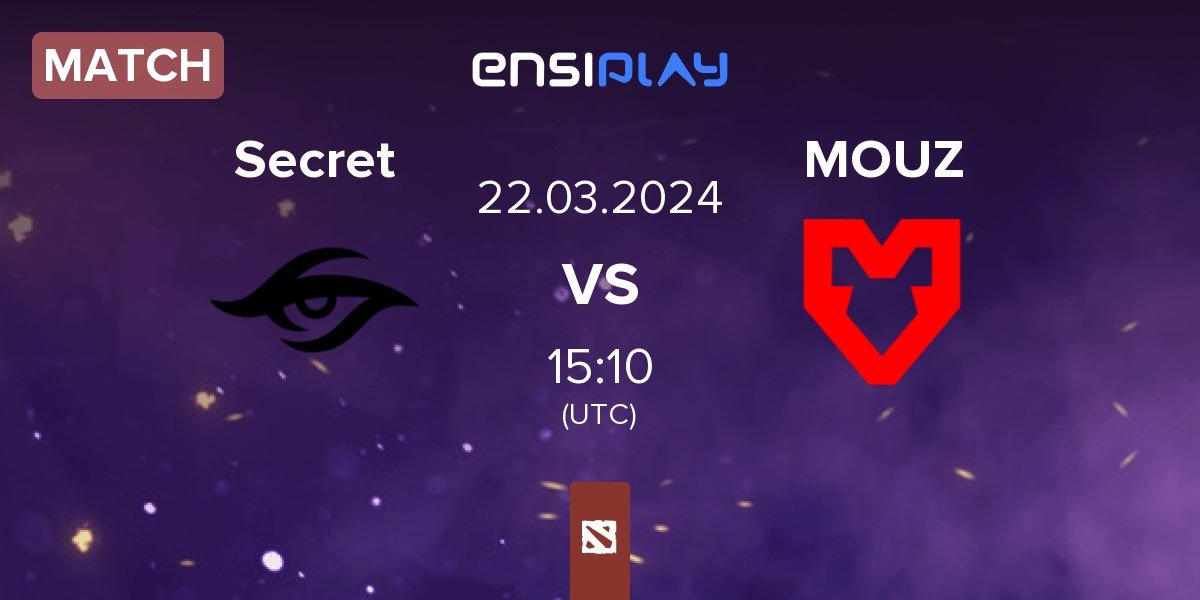 Match Team Secret Secret vs MOUZ | 22.03