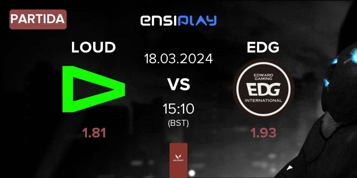 Partida LOUD vs Edward Gaming EDG | 18.03