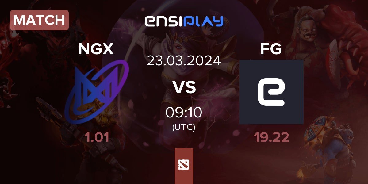 Match Nigma Galaxy NGX vs Fun gamers FG | 23.03