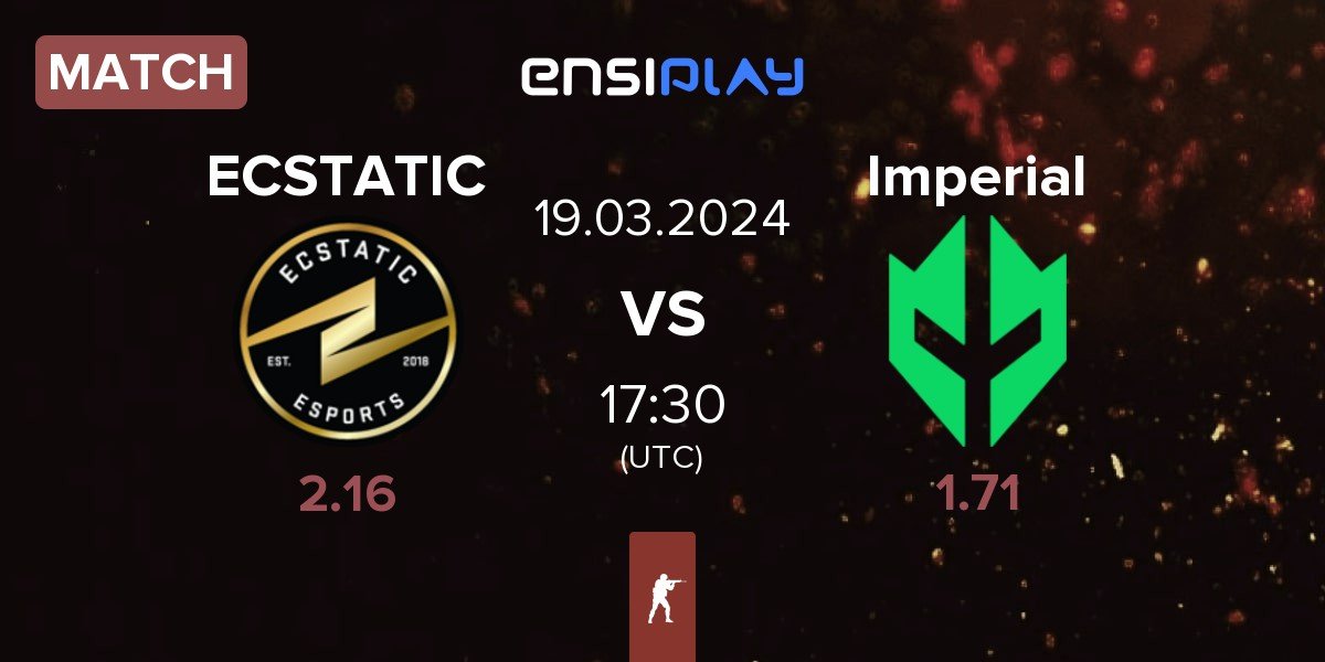 Match ECSTATIC vs Imperial Esports Imperial | 19.03
