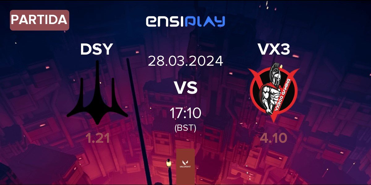 Partida Dsyre DSY vs VX300 Gaming VX3 | 28.03