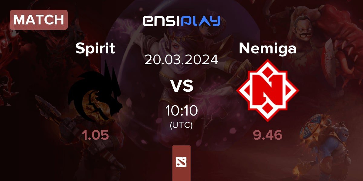 Match Team Spirit Spirit vs Nemiga | 20.03