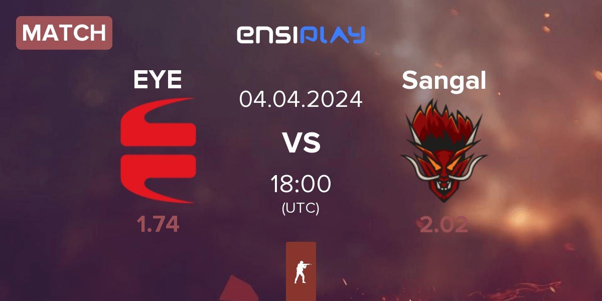 Match EYEBALLERS EYE vs Sangal Esports Sangal | 04.04