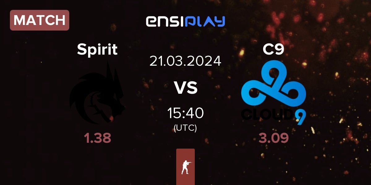 Match Team Spirit Spirit vs Cloud9 C9 | 21.03