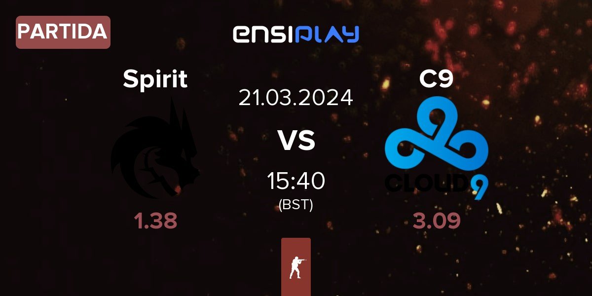 Partida Team Spirit Spirit vs Cloud9 C9 | 21.03