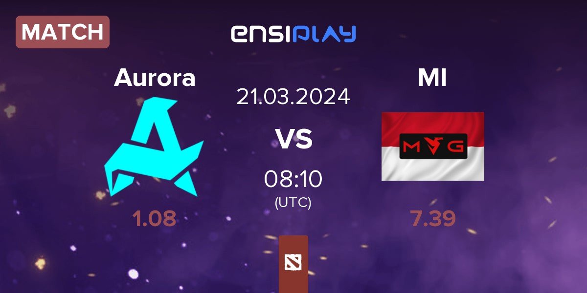 Match Aurora vs MAG.Indonesia MI | 21.03