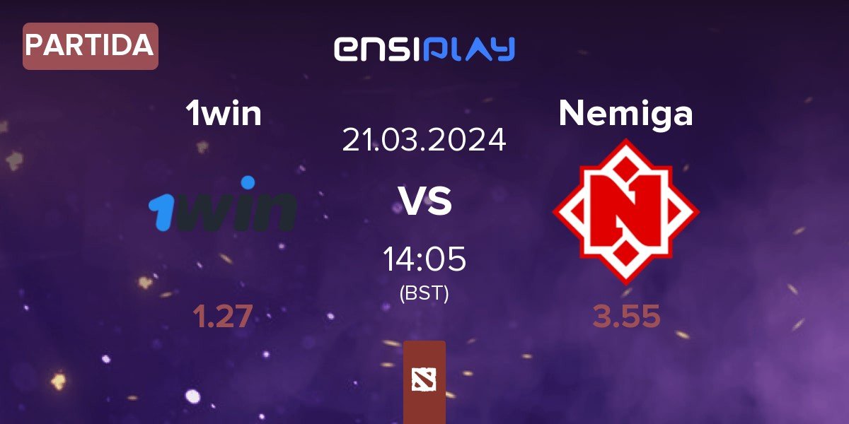 Partida 1win vs Nemiga Gaming Nemiga | 21.03