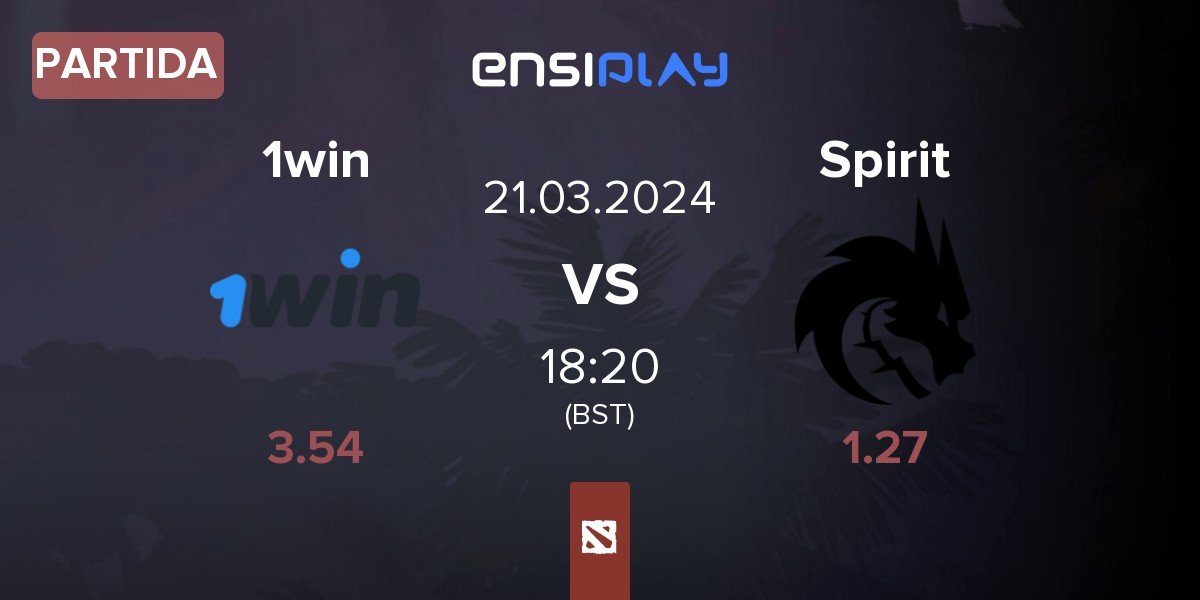 Partida 1win vs Team Spirit Spirit | 21.03