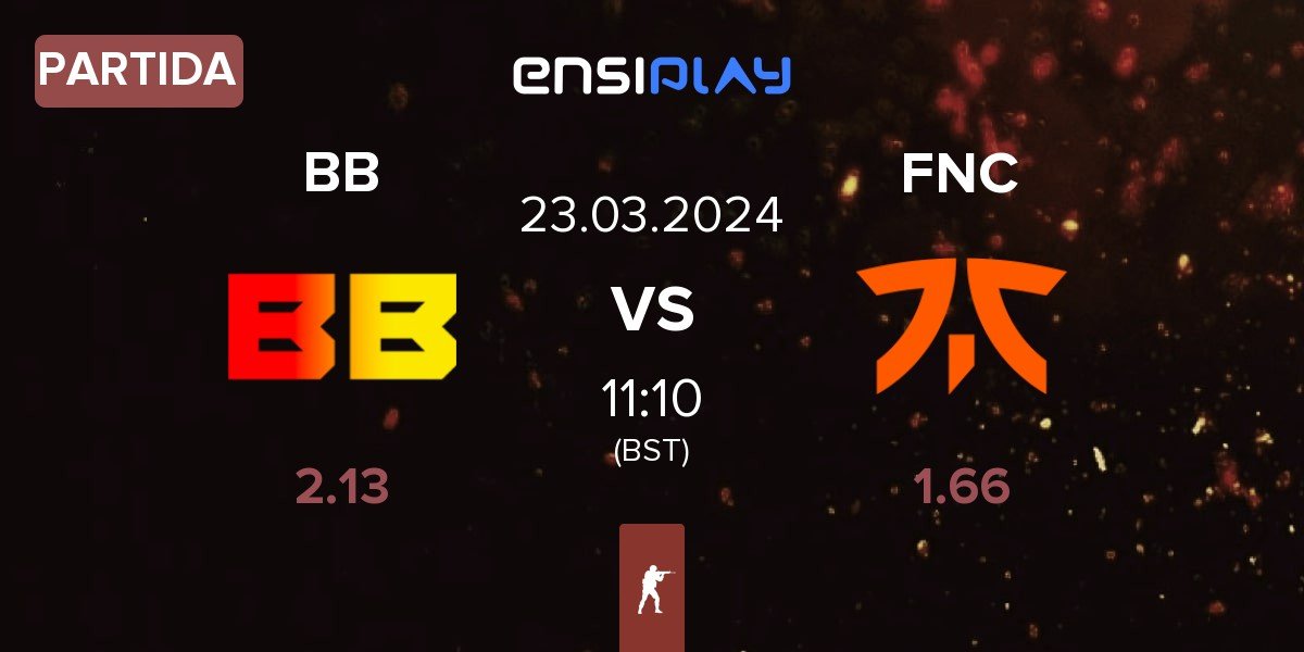 Partida BetBoom BB vs Fnatic FNC | 23.03