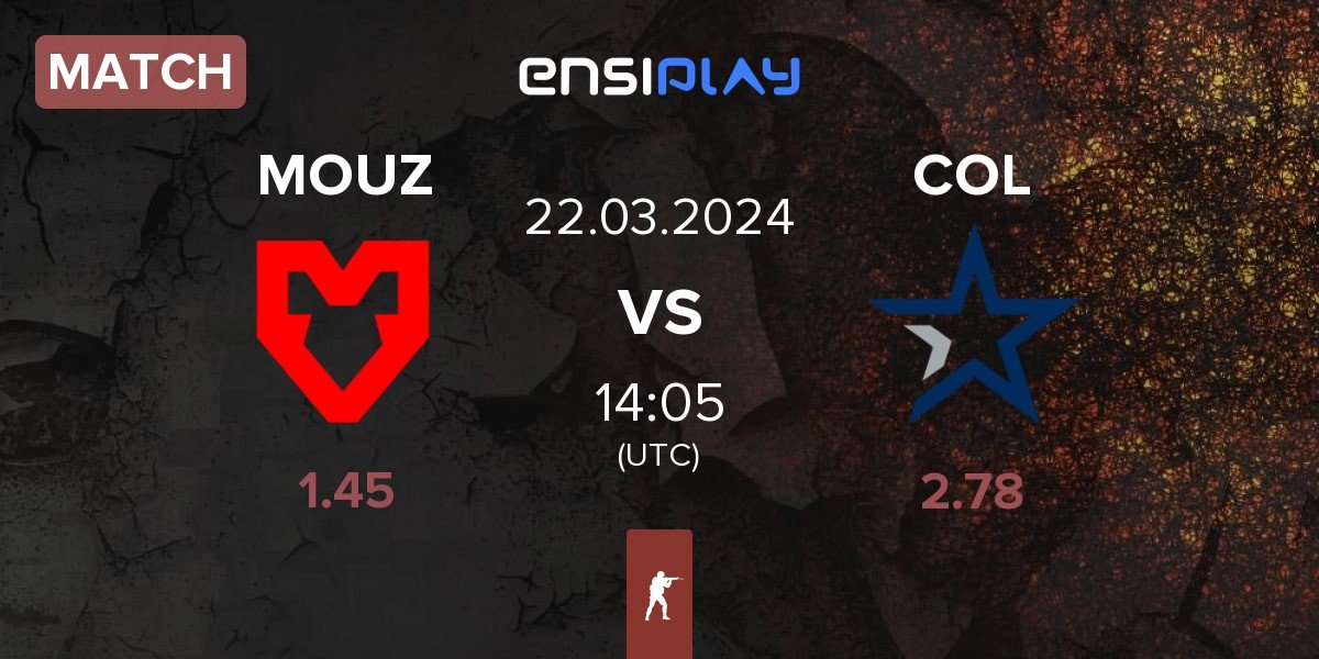 Match MOUZ vs Complexity Gaming COL | 22.03