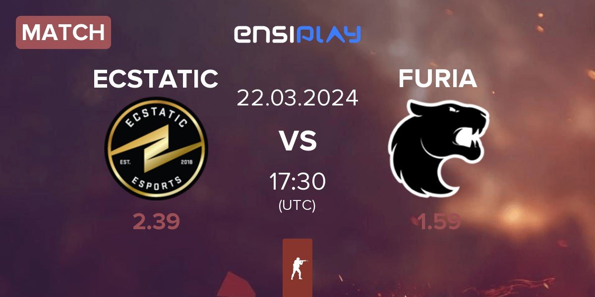 Match ECSTATIC vs FURIA Esports FURIA | 22.03