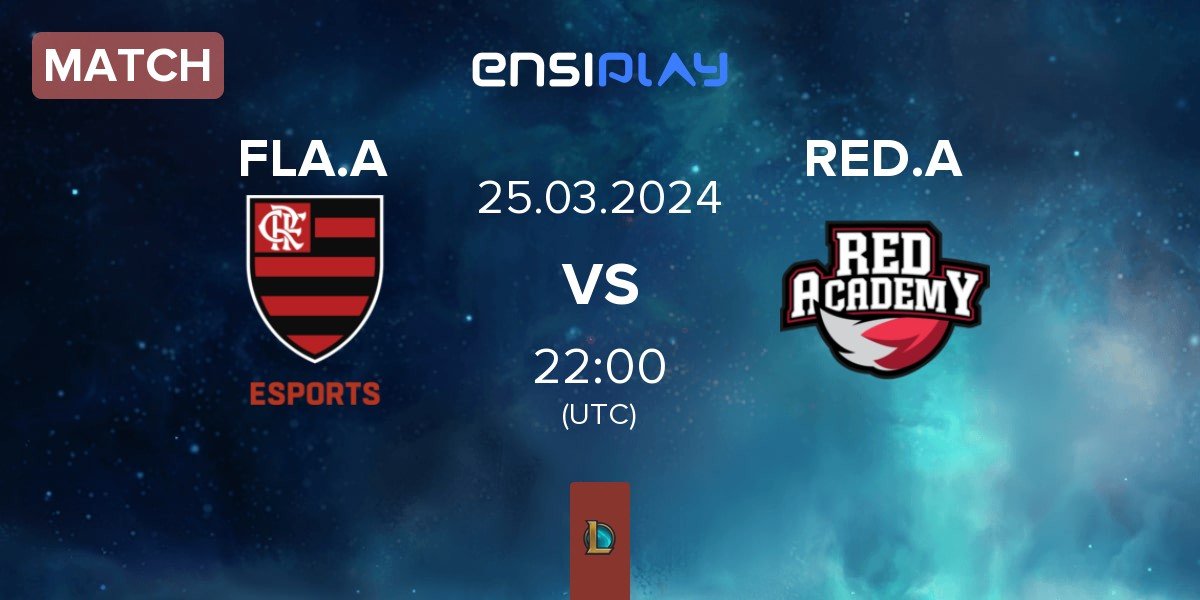 Match Flamengo Academy FLA.A vs RED Academy RED.A | 25.03
