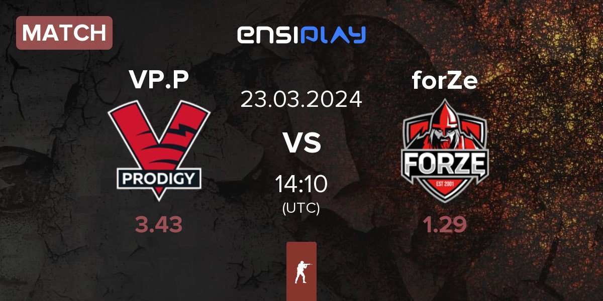 Match VP.Prodigy VP.P vs FORZE Esports forZe | 23.03