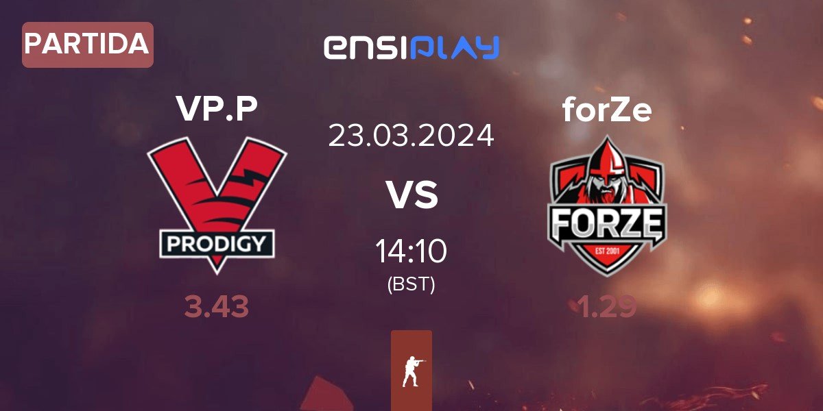 Partida VP.Prodigy VP.P vs FORZE Esports forZe | 23.03