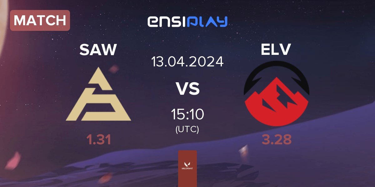 Match SAW vs Elevate ELV | 13.04