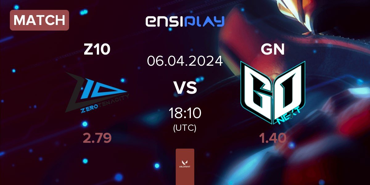 Match Zero Tenacity Z10 vs GoNext Esports GN | 06.04