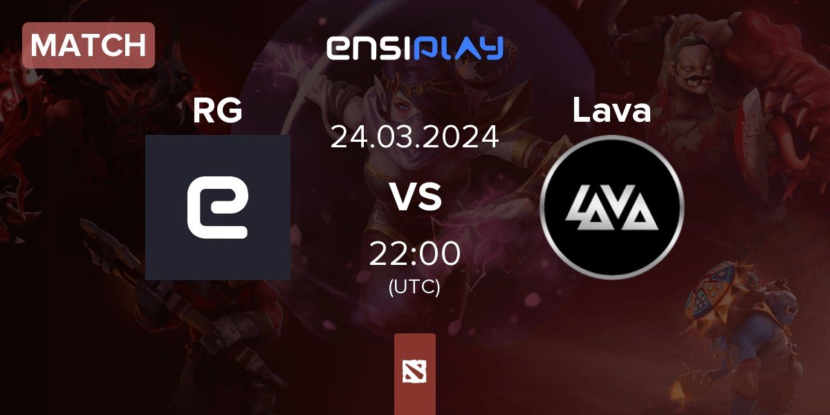 Match Ravage Gaming RG vs Lava Esports Lava | 24.03