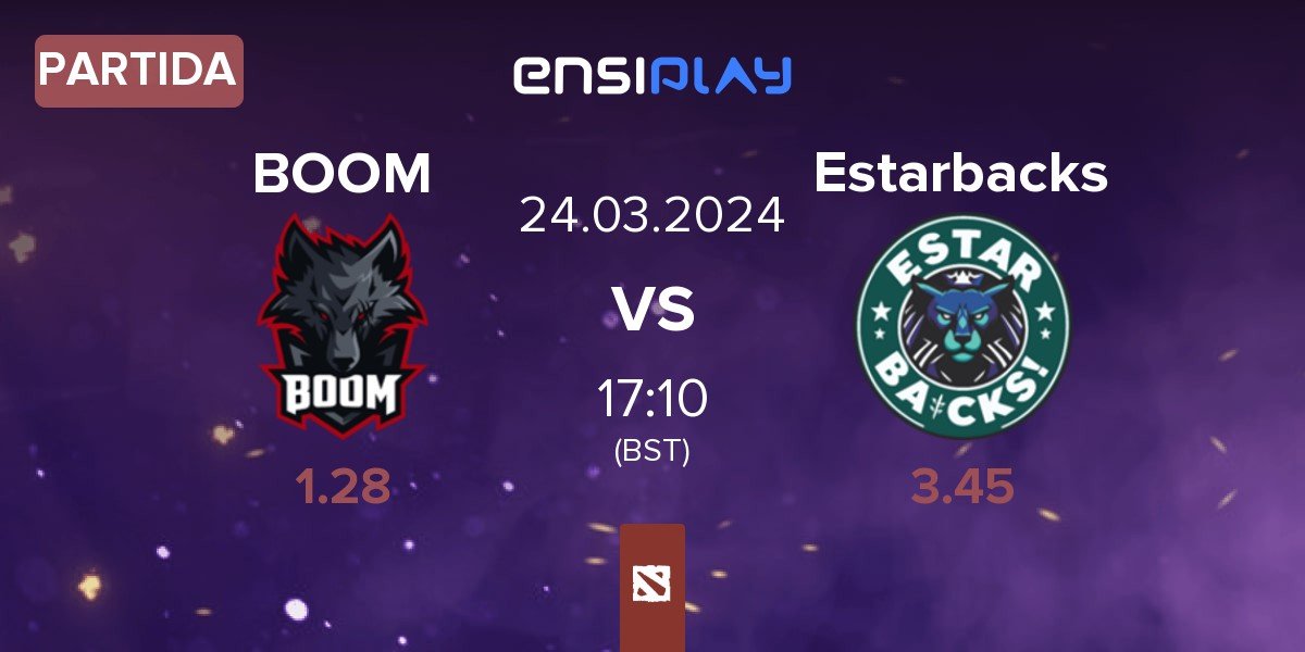 Partida BOOM Esports BOOM vs Estar_backs Estarbacks | 24.03