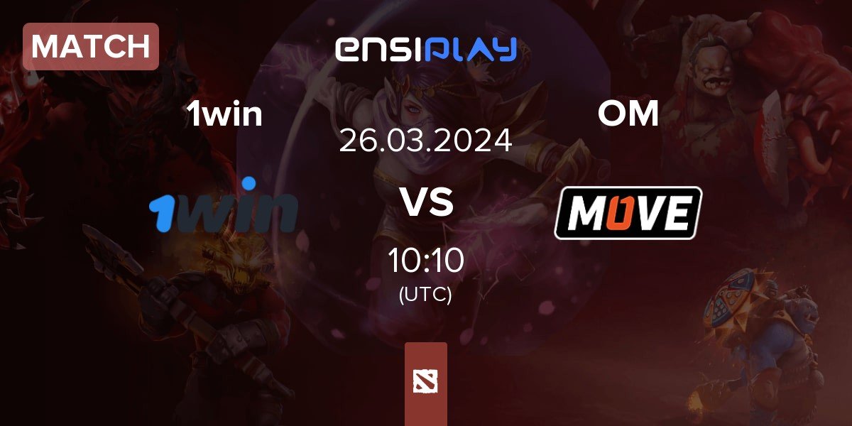 Match 1win vs One Move OM | 26.03