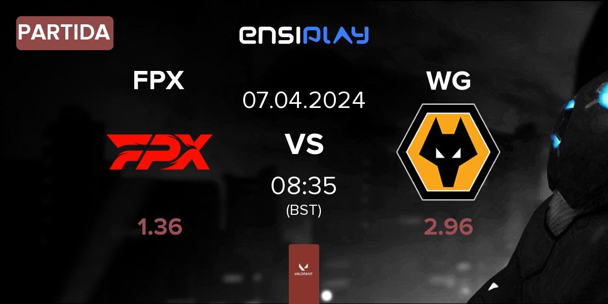 Partida FunPlus Phoenix FPX vs Wolves Esports WG | 07.04