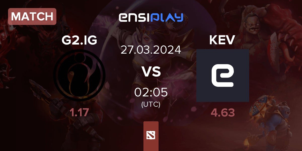 Match G2 x iG vs KEV | 27.03