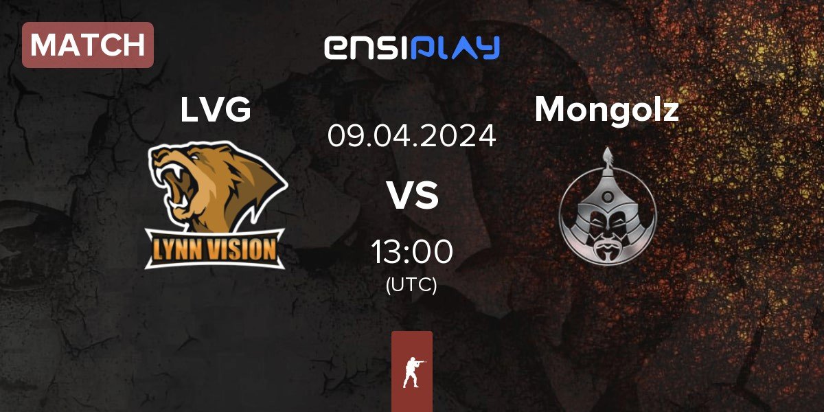 Match Lynn Vision Gaming LVG vs The Mongolz Mongolz | 09.04