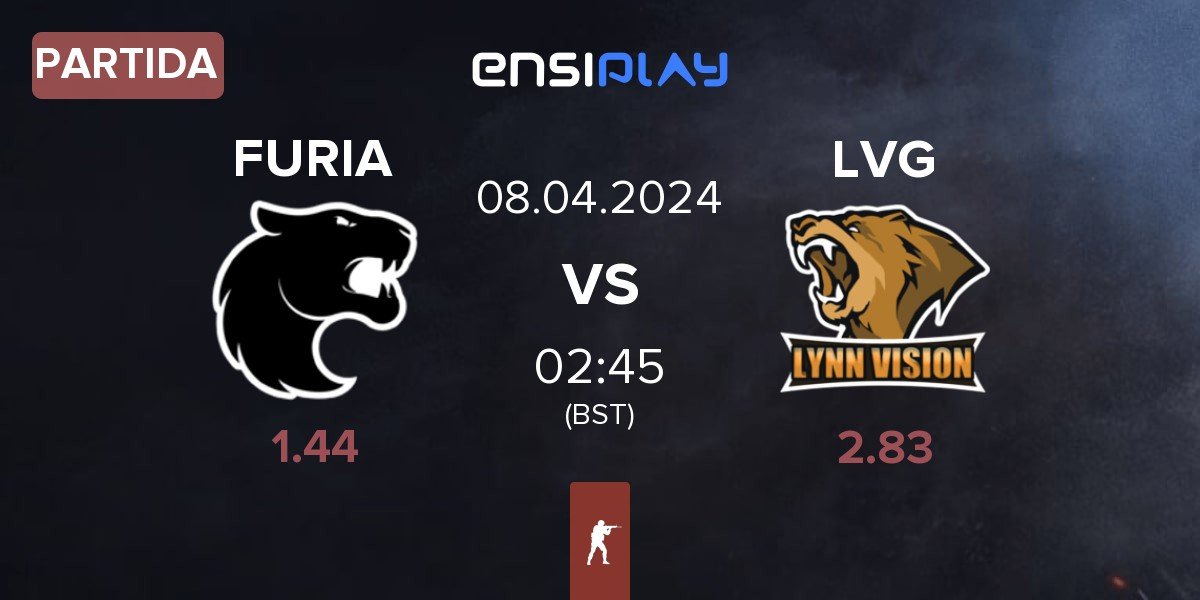 Partida FURIA Esports FURIA vs Lynn Vision Gaming LVG | 08.04