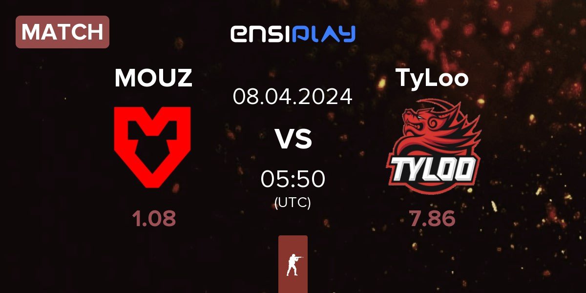 Match MOUZ vs TyLoo | 08.04