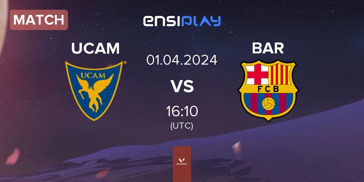 Match UCAM Esports Club UCAM vs Barça eSports BAR | 01.04