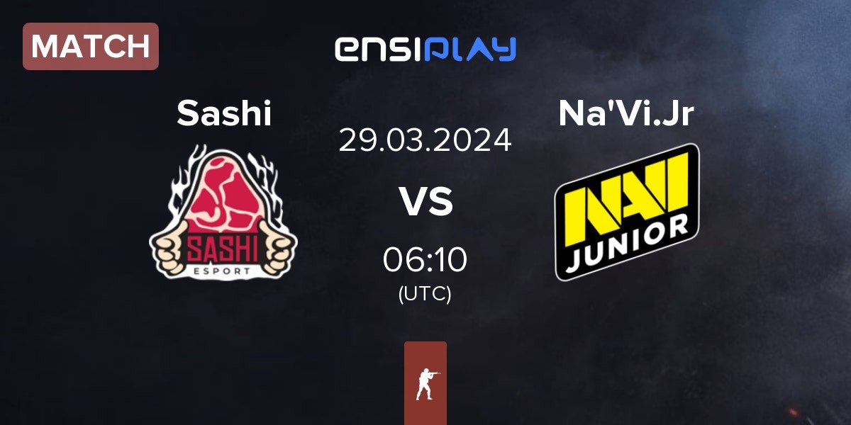 Match Sashi Esport Sashi vs Natus Vincere Junior Na'Vi.Jr | 29.03