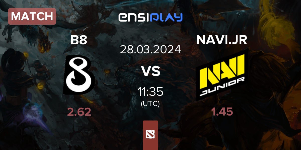 Match B8 vs Navi Junior NAVI.JR | 28.03