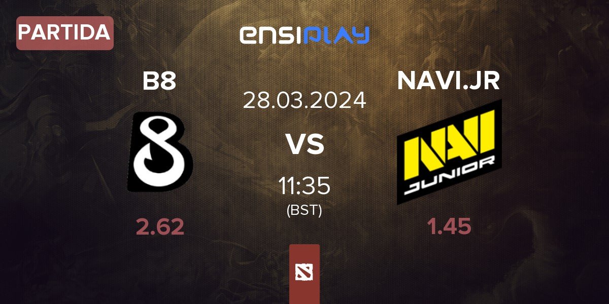 Partida B8 vs Navi Junior NAVI.JR | 28.03