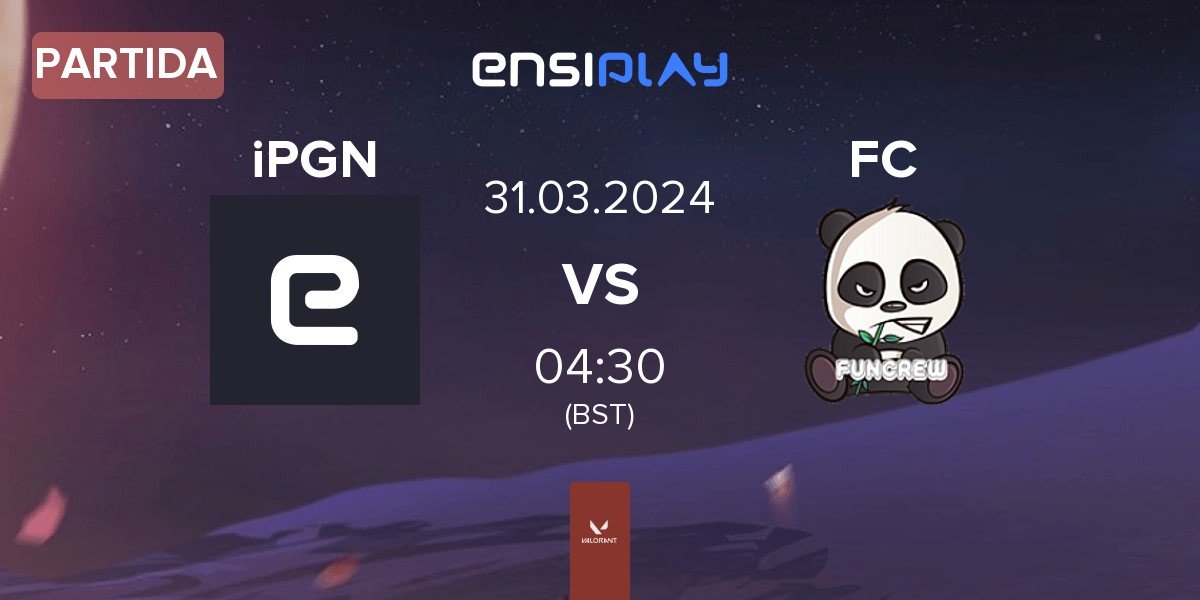 Partida iPGN vs Funcrew FC | 31.03