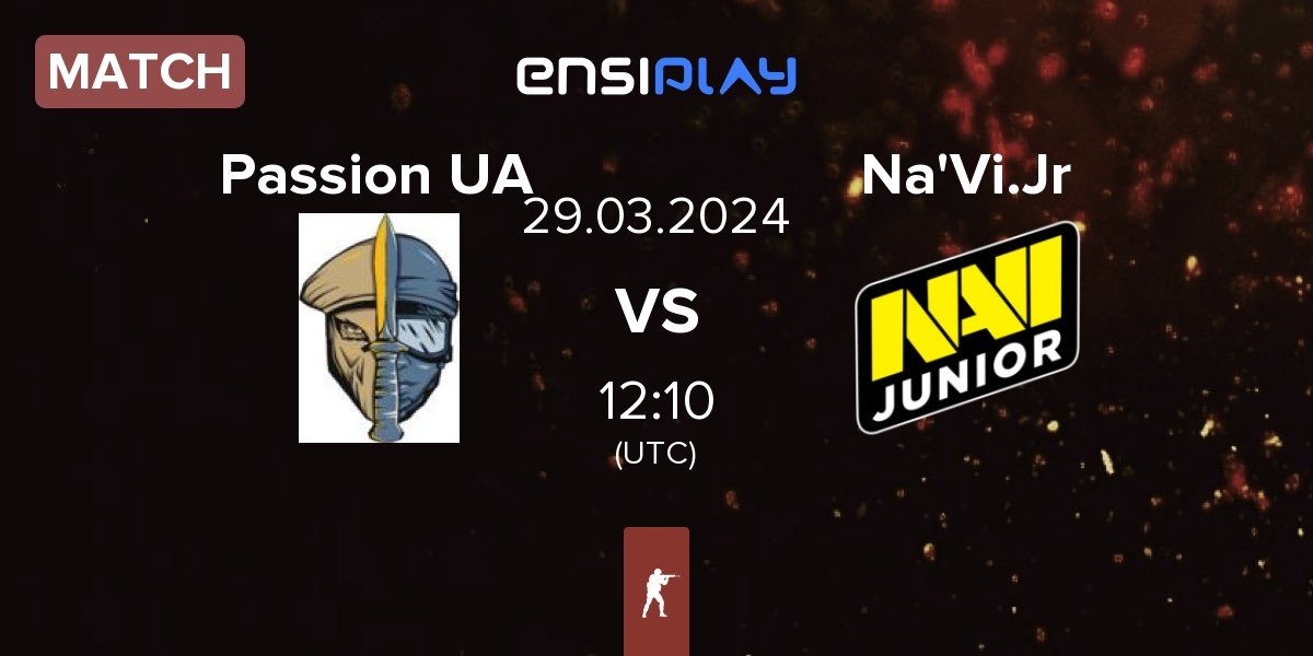 Match Passion UA vs Natus Vincere Junior Na'Vi.Jr | 29.03