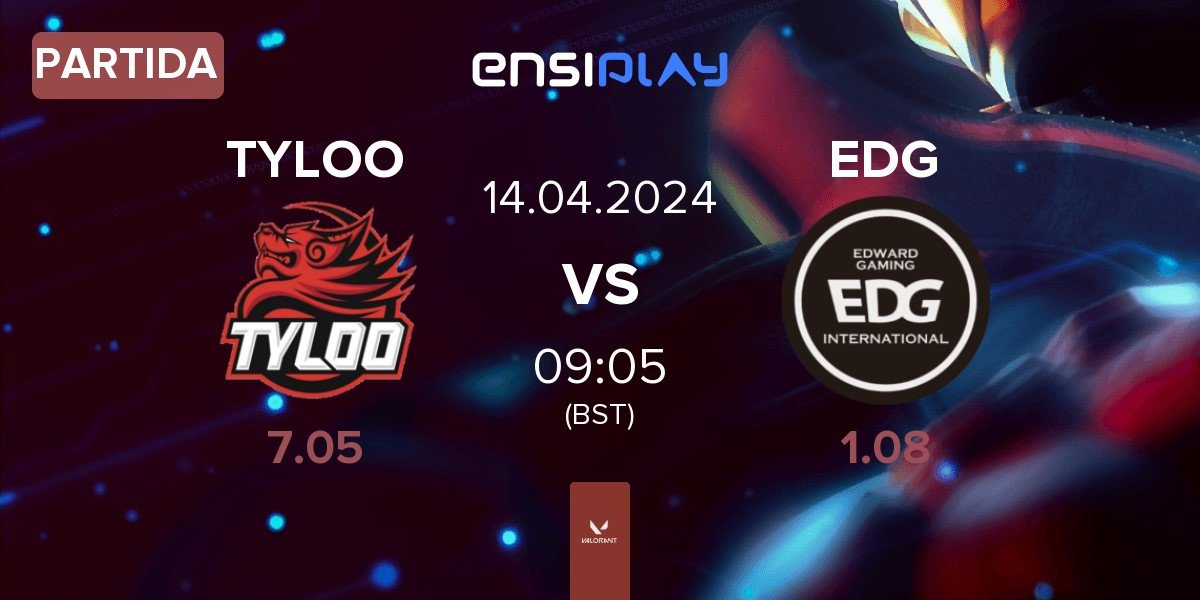 Partida TYLOO vs Edward Gaming EDG | 14.04