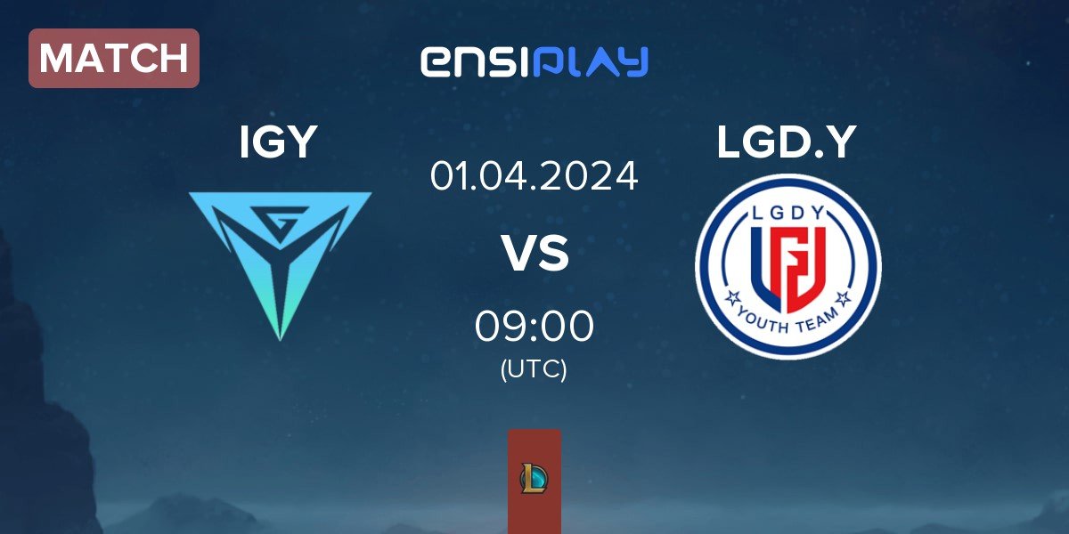 Match Invictus Gaming Young IGY vs LGD Gaming Young LGD.Y | 01.04