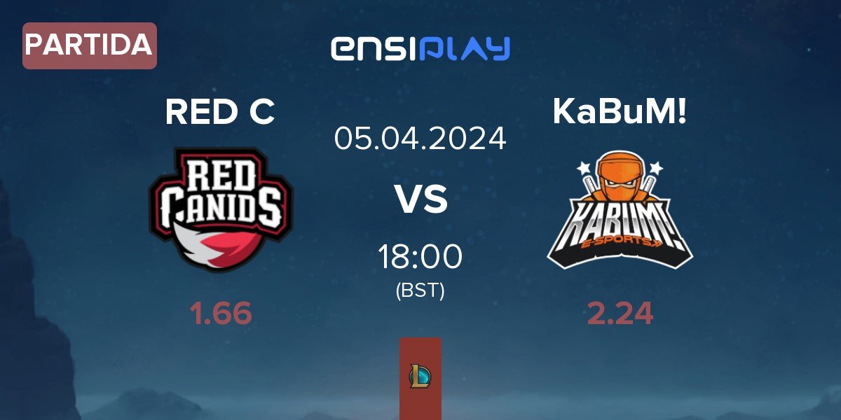 Partida RED Canids RED C vs KaBuM! eSports KaBuM! | 05.04