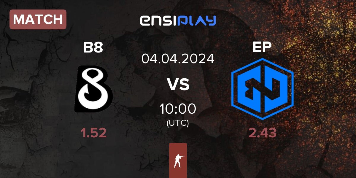 Match B8 vs Endpoint EP | 04.04