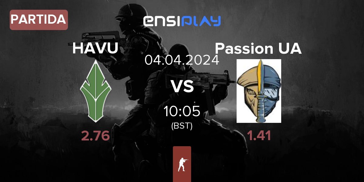 Partida HAVU Gaming HAVU vs Passion UA | 04.04