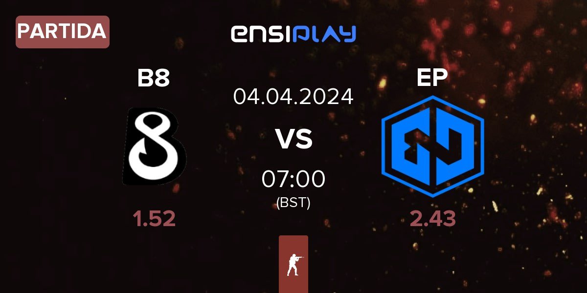 Partida B8 vs Endpoint EP | 04.04