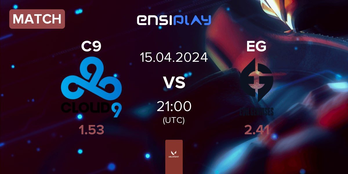 Match Cloud9 C9 vs Evil Geniuses EG | 15.04