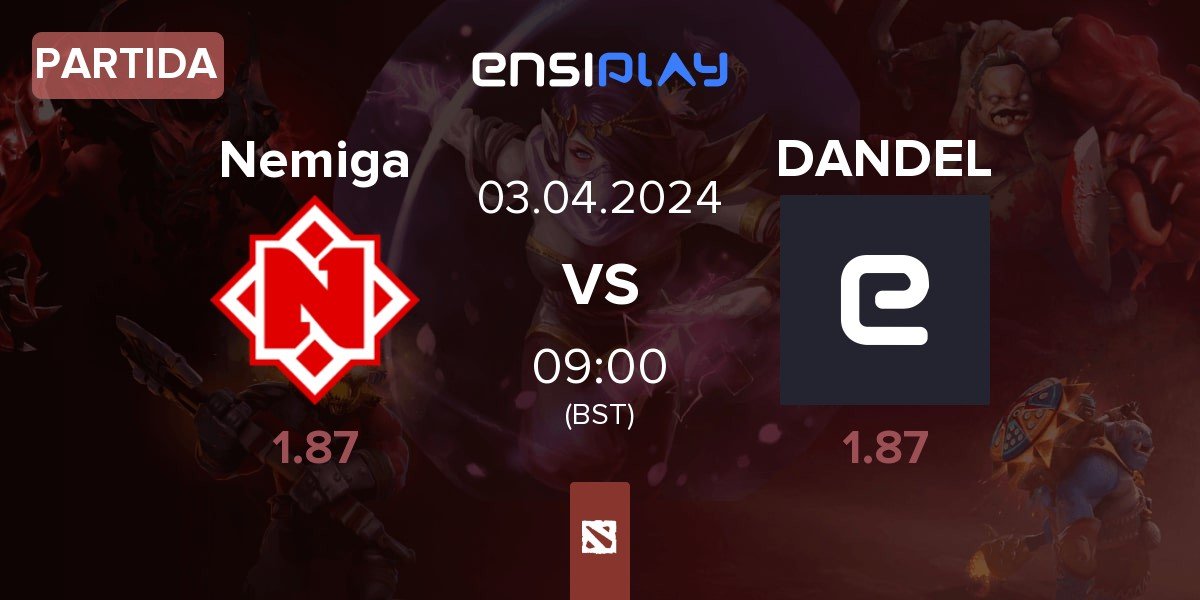 Partida Nemiga Gaming Nemiga vs Dandelions DANDEL | 03.04