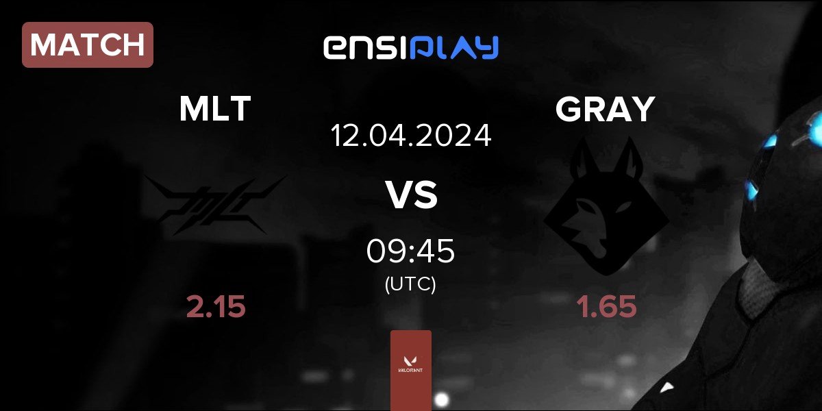 Match MLT Esports MLT vs Grayfox Esports GRAY | 12.04