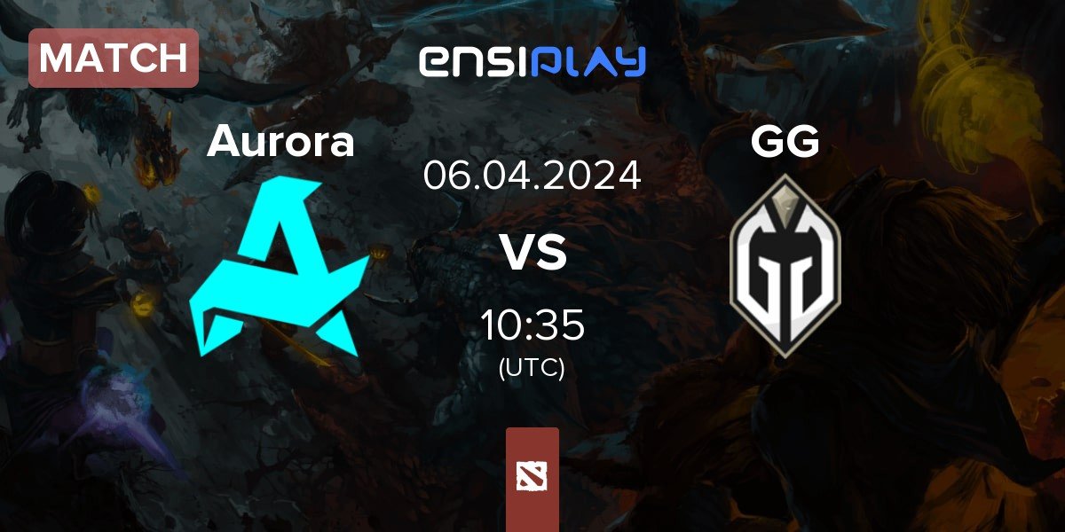 Match Aurora vs Gaimin Gladiators GG | 06.04