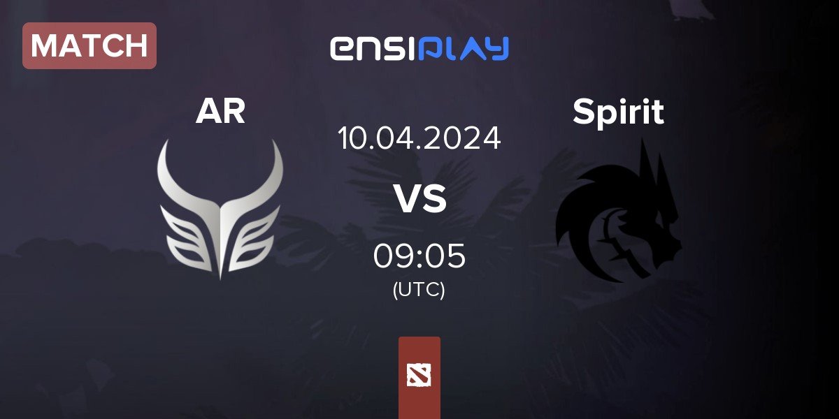 Match Azure Ray AR vs Team Spirit Spirit | 10.04